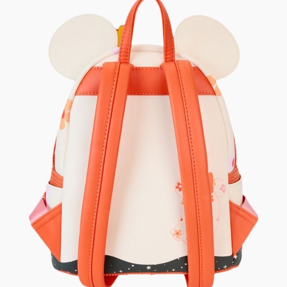 Minnie Mouse Floral Ghost Cosplay Light Up Glow Mini Backpack FREE SHIPPING - Picture 5 of 5